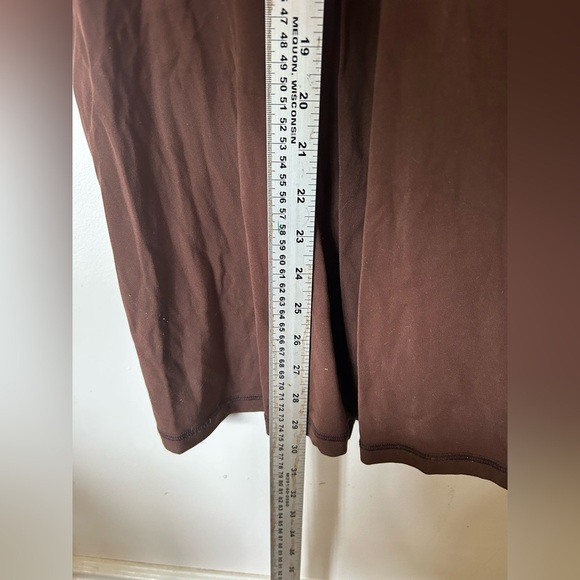 OFFLINE By Aerie Real Me XTRA Flare Jumpsuit Dark Brown Medium - Picture 6 of 9